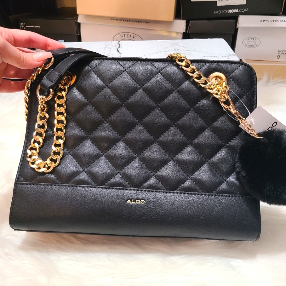 Black Aldo Purse NWT